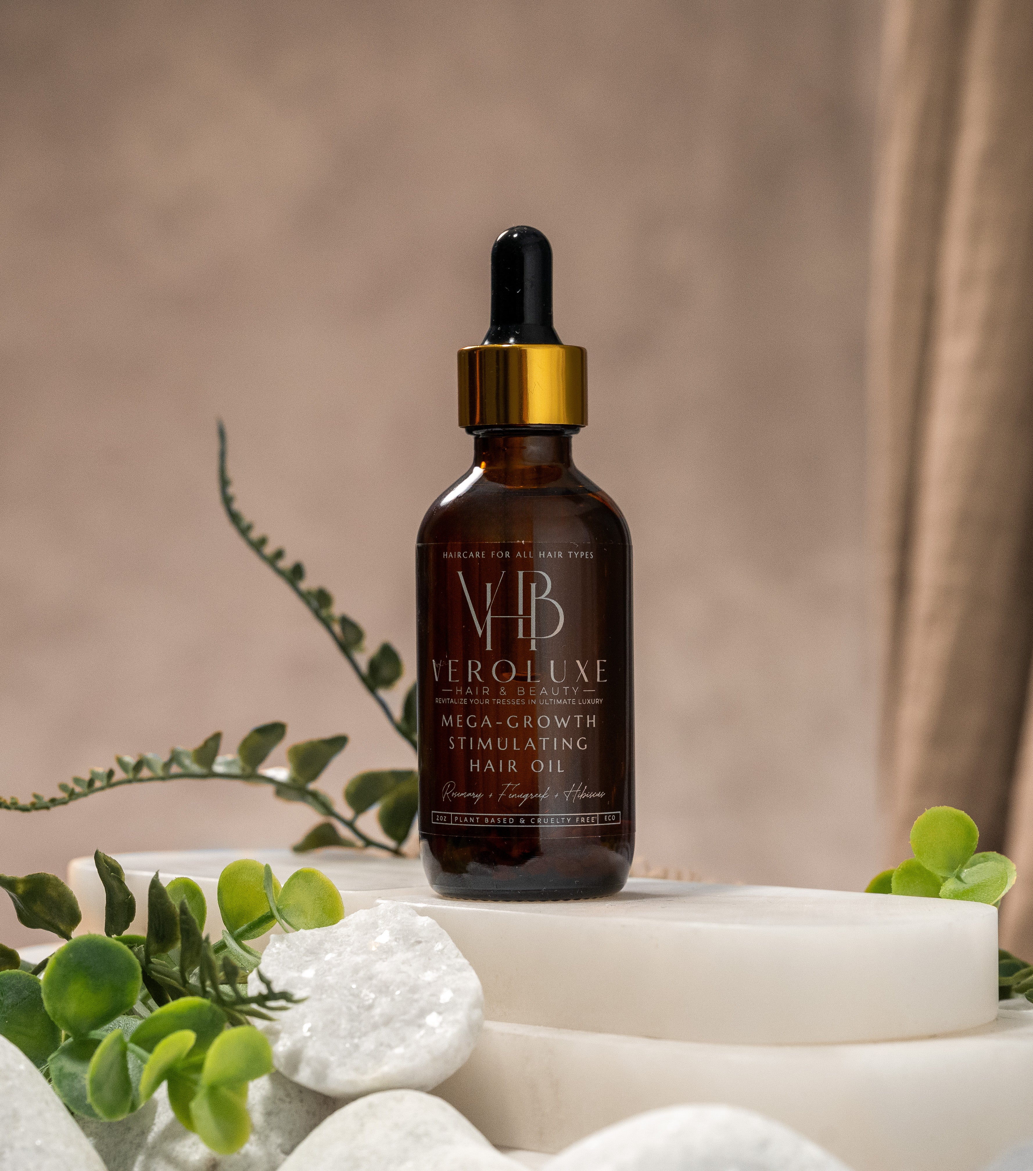 MEGA-GROWTH STIMULATING HAIR OIL- 2OZ
