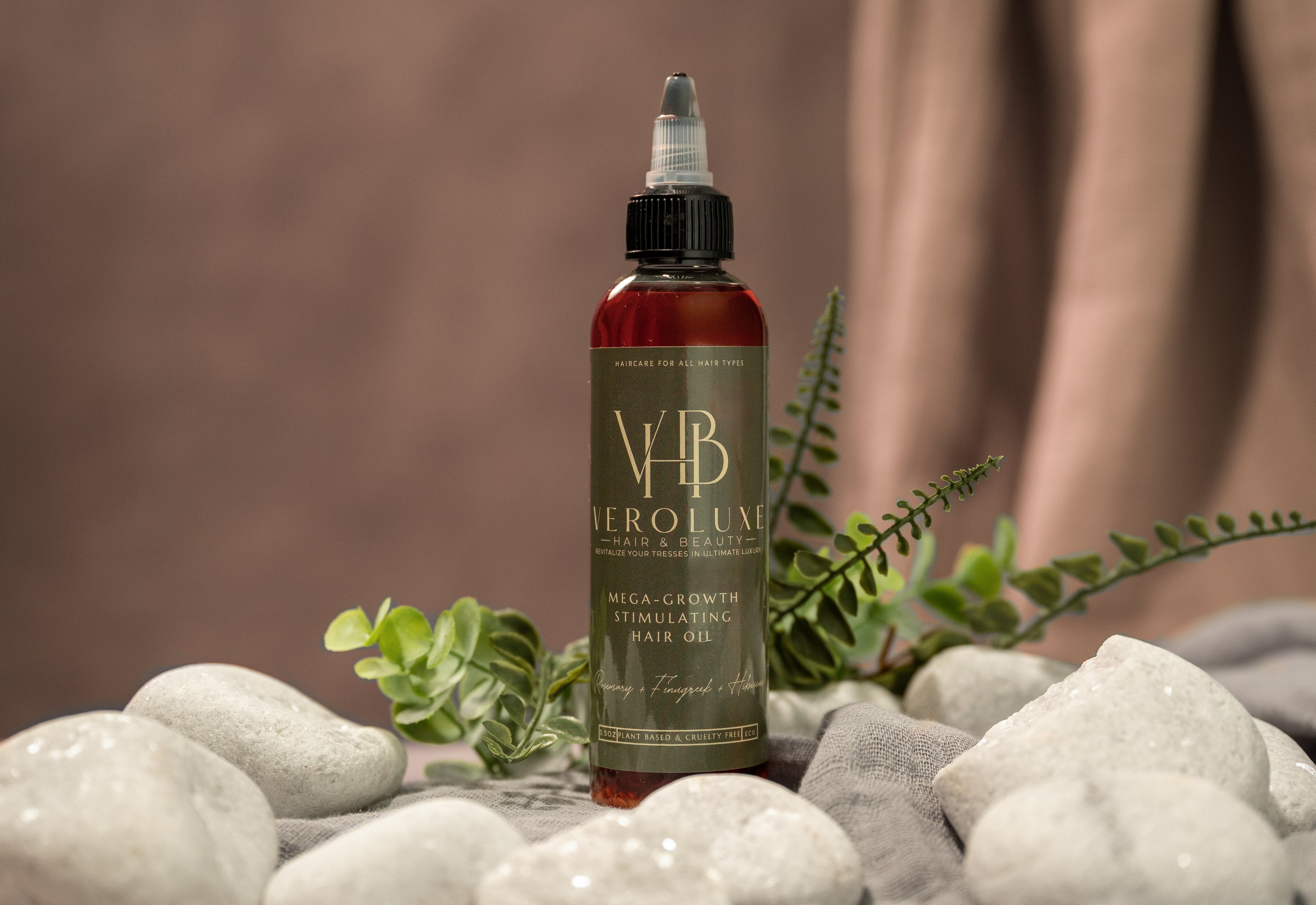 MEGA-GROWTH STIMULATING HAIR OIL- 3.5OZ